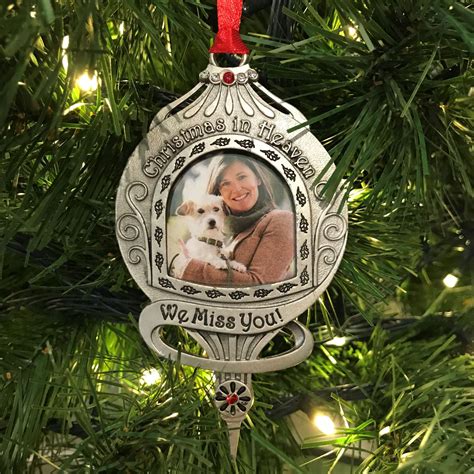 memorial christmas ornament